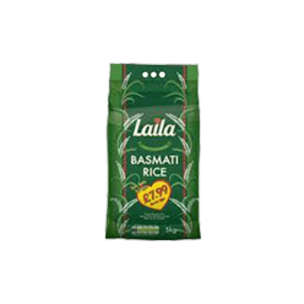 LAILA BASMATI RICE 5KG