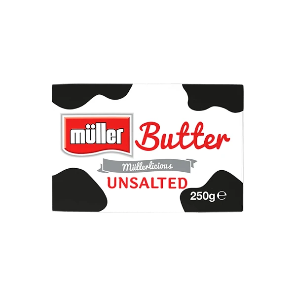 MULLER UNSALTED BUTTER 20X250GM