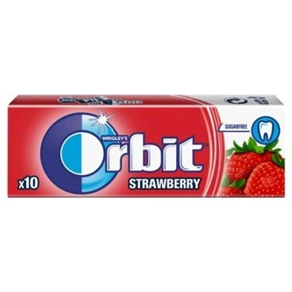 ORBIT STRAWBERRY CHEWING GUM 30X(10PC) - (V20)