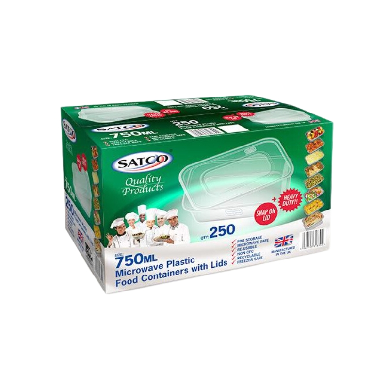SATCO CONTAINERS 250X750ML - (V20)