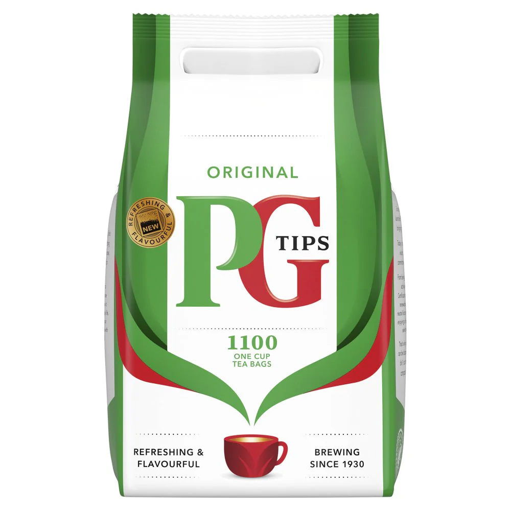 PG TIPS TEA 2X(1100 SACHETS)
