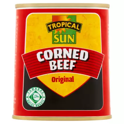 TROPICAL SUN CORNED BEEF 12X340GM