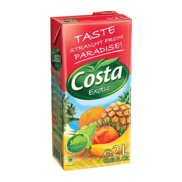 COSTA EXOTIC DRINK 6X2LTR - (V20)
