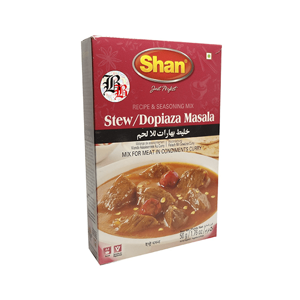 SHAN STEW/DOPIAZA MASALA 12X50GM