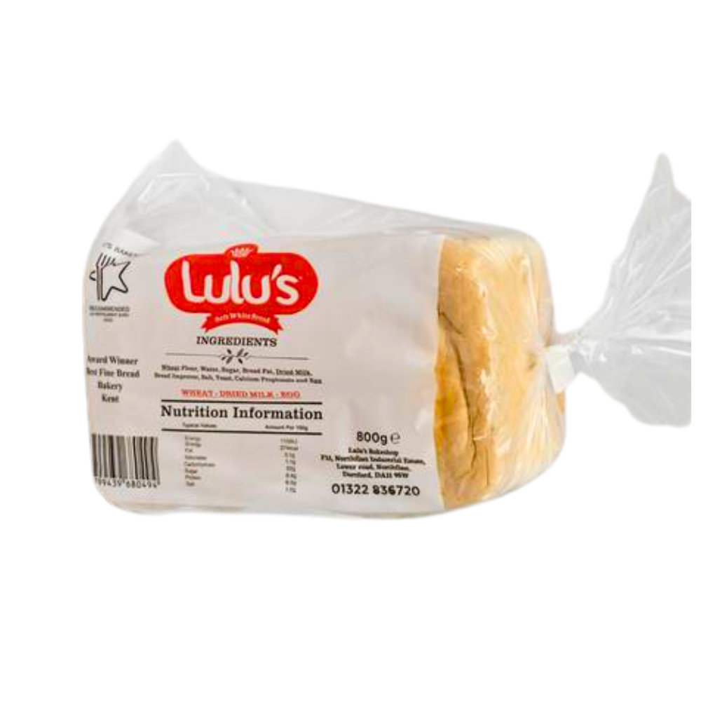 LULU SLICE LOAF BREAD 800GM