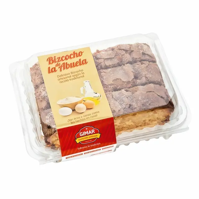 GIMAR PLAIN SPONGE CAKE 4X360GM