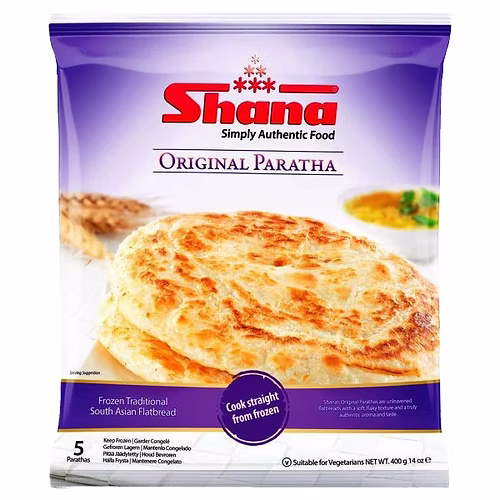 SHANA PLAIN PARATHA 24X5PC
