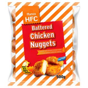 HUMZA HFC BATTERED CHICKEN NUGGET 6X500GM