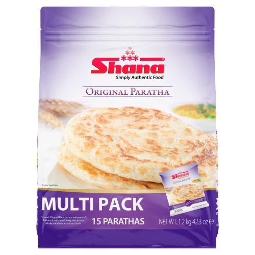 SHANA PLAIN PARATHA FAMILY PACK15PC