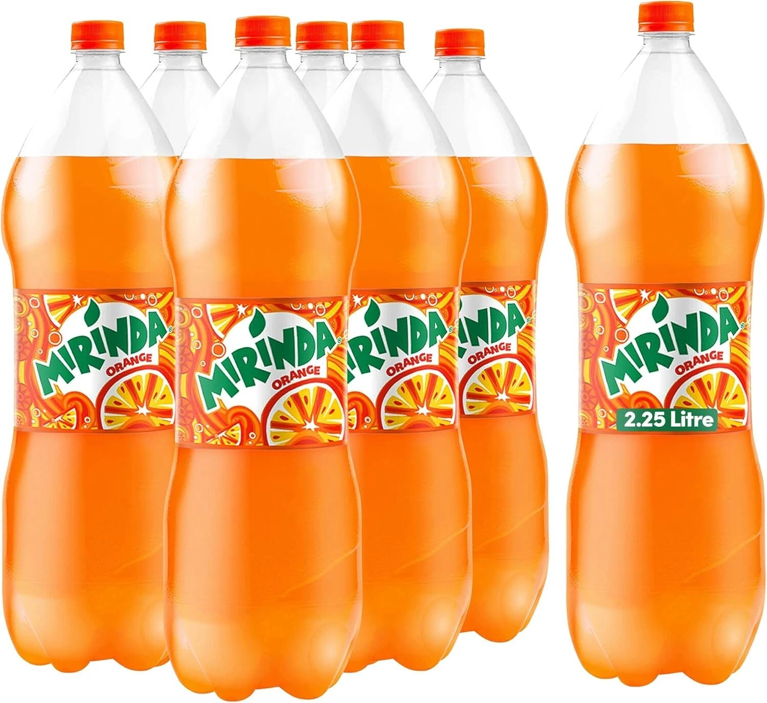 MIRINDA ORANGE (PET BOTTLE) 6X2.25LTR - (V20)
