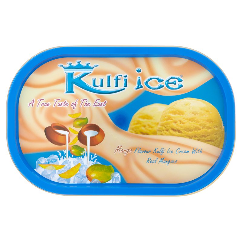 TUBZEE KULFI ICE MANGO ICE CREAM TUB 8X1LTR - (V20)