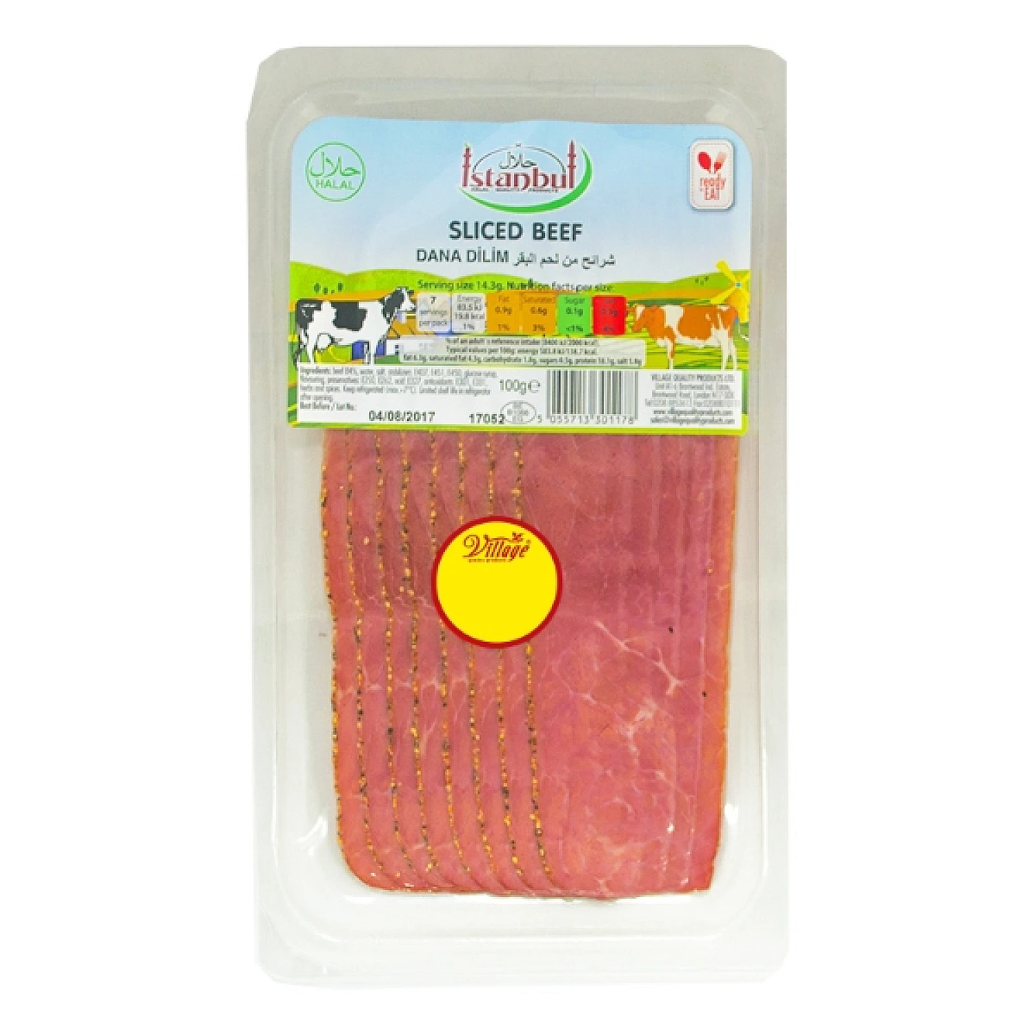 ISTANBUL SLICED BEEF 100G (DISC)