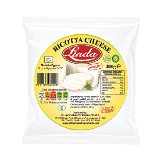 LINDA RICOTTA CHEESE 200GM