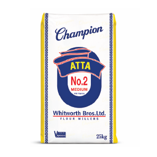 CHAMPION ATTA NO.2 MEDIUM 25KG