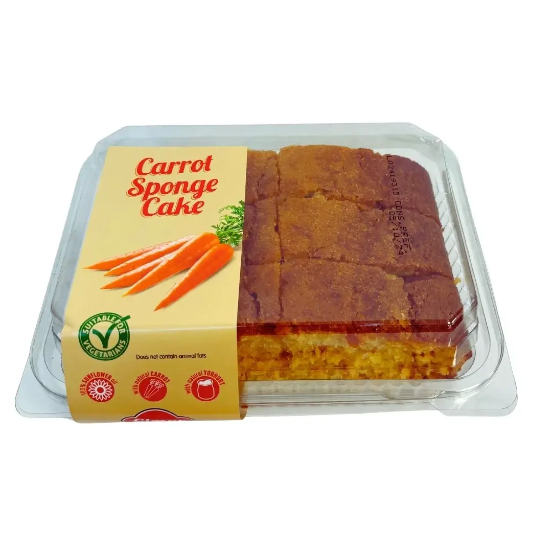 GIMAR CARROT SPONGE CAKE 4X360GM