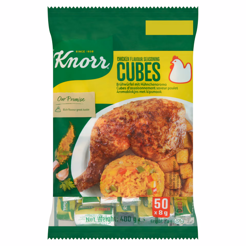 MAGGI CHICKEN SEASONING CUBES 20X50X8GM