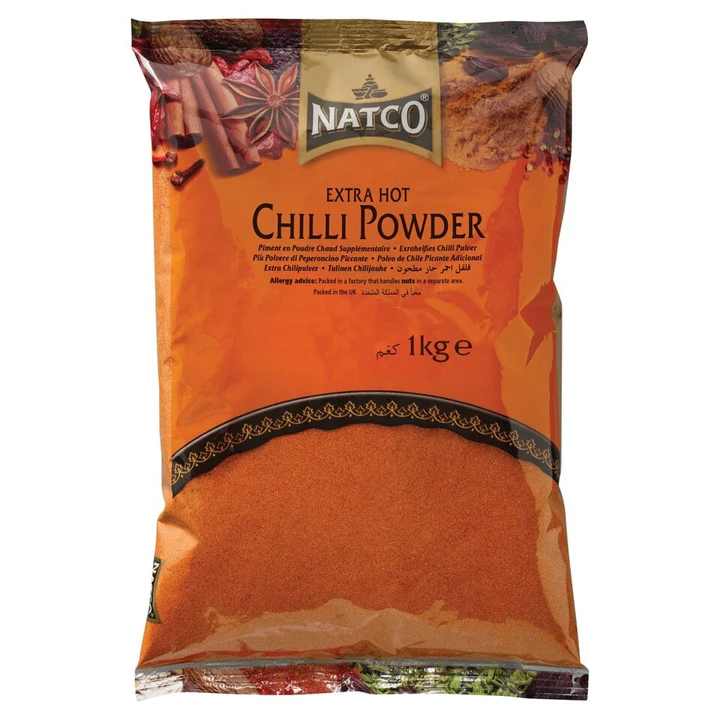 NATCO EX-HOT CHILLI POWDER 6X1KG