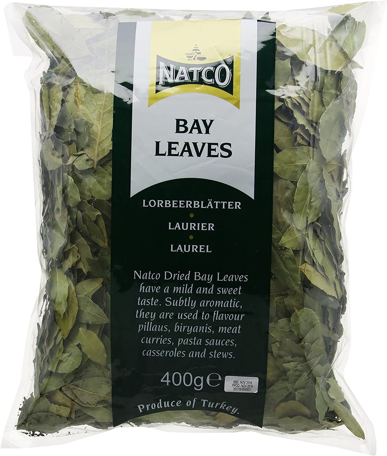 NATCO BAY LEAVES 5X400GM