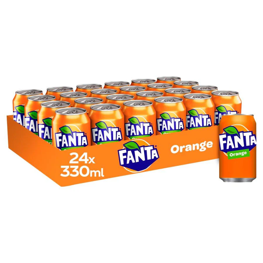 FANTA ORANGE (CAN) 24X330ML - (V20)