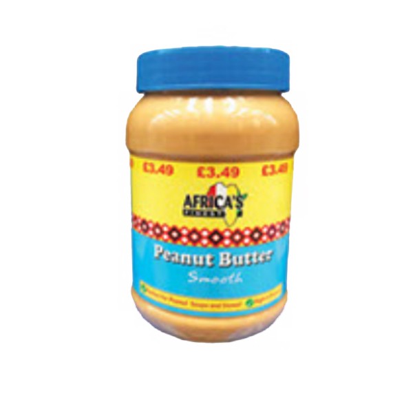 AFRICA FINEST PEANUT BUTTER SMOOTH 6X1KG PM-£4.69