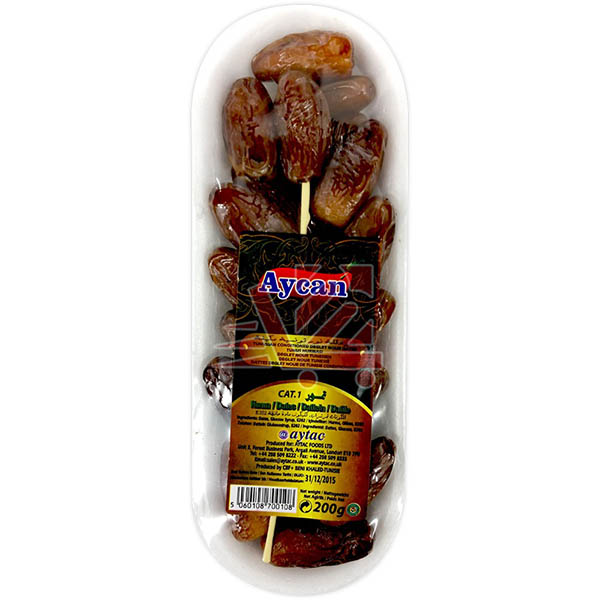 AYCAN TUNISIAN DATES 25X200GM