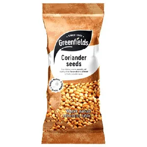 GREEN FIELDS CORIANDER SEEDS 12X50GM (DISC)