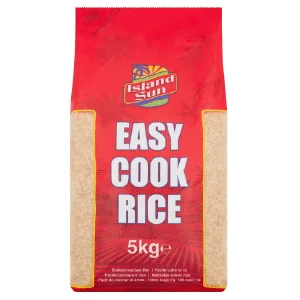 ISLAND SUN EASY COOK RICE 5KG PM-£6.49