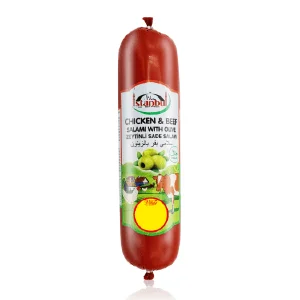 ISTANBUL BEEF SALAMI WITH OLIVE 450GM