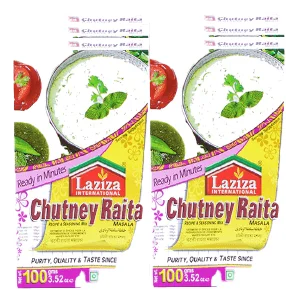 LAZIZA CHUTNEY RAITA MASALA 6X100GM
