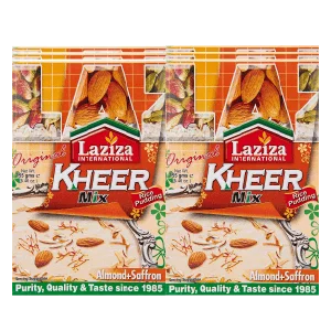 LAZIZA KHEER (ALMOND+SAFFRON) MIX 6X155GM