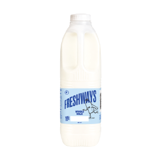 FRESHWAYS WHOLE MILK 1LTR