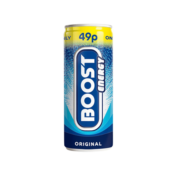 BOOST ENERGY DRINK (CAN) 24X250ML PM-75p - (V20)