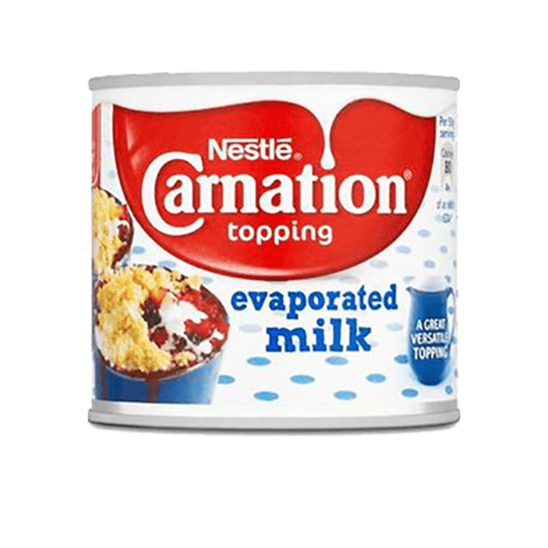 NESTLE CARNATION EVAPORATED MILK 12X410ML