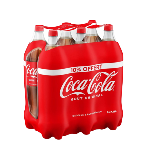 COCA COLA (PET BOTTLE) 6X1.75LTR - (V20)