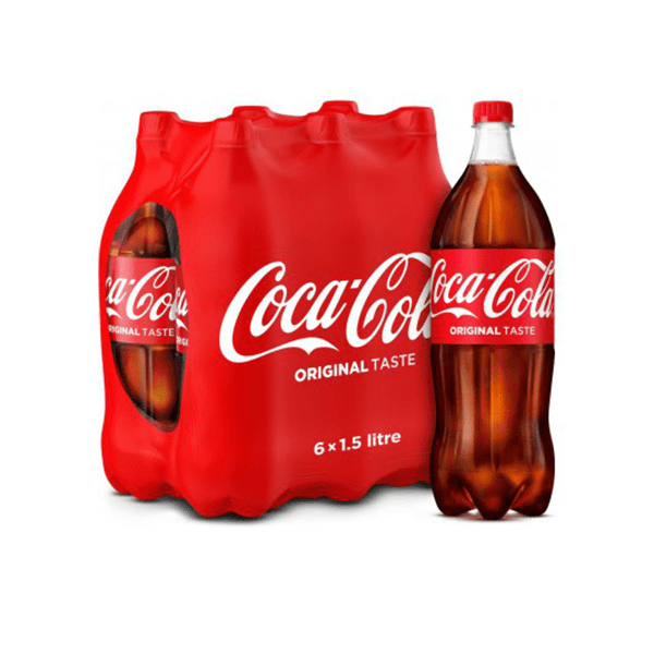 COCA COLA (PET BOTTLE) 6X1.5LTR - (V20)