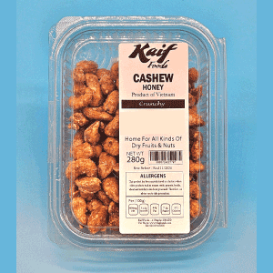 KAIF CASHEWS WITH HONEY 280GM