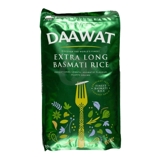 DAAWAT EX-LONG BASMATI RICE 10KG