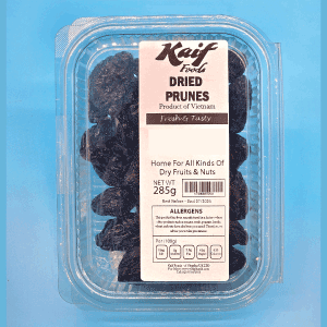 KAIF PRUNES PITTED 285GM