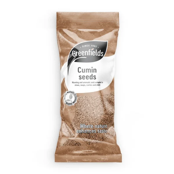 GREEN FIELDS CUMIN SEEDS 12X75GM (DISC)