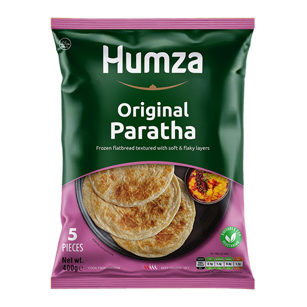 HUMZA PLAIN PARATHA 5PC 400GM