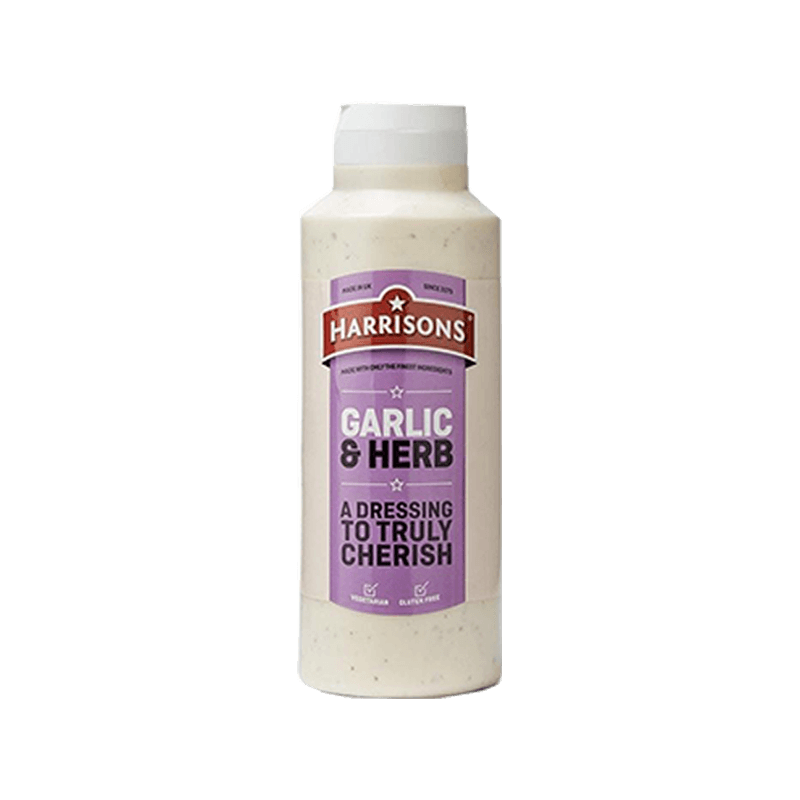 HARRISONS GARLIC & HERBS SAUCE 6X1LTR