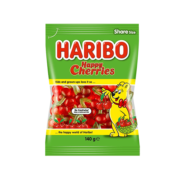 HARIBO HAPPY CHERRIES (BLUE) 30X100GM - (V20)
