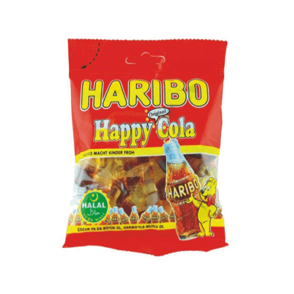 HARIBO HAPPY COLA  (BROWN) 24X70GM