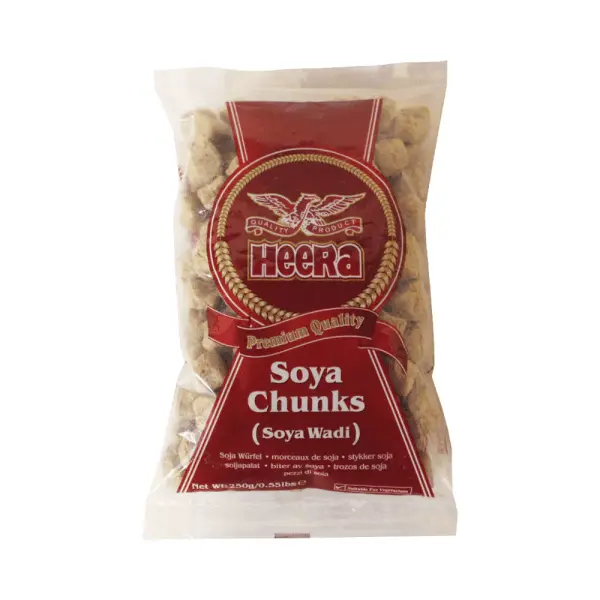 HEERA SOYA CHUNKS 10X250GM