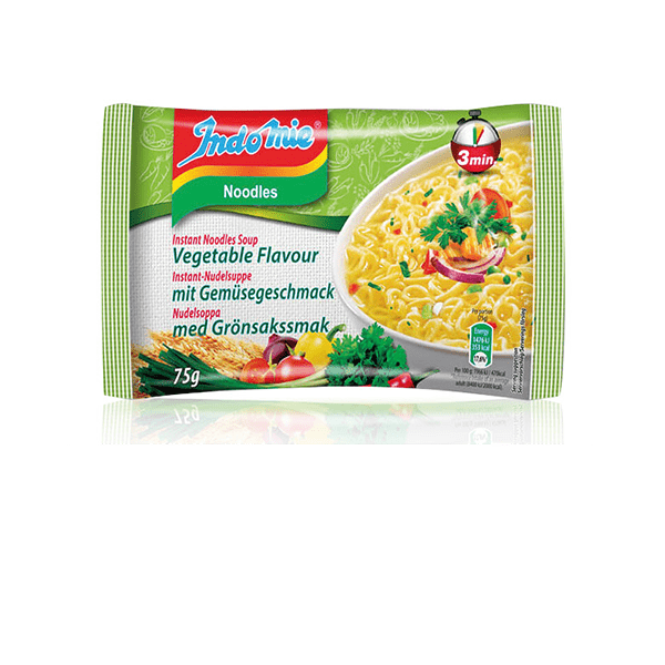 INDOMIE VEGETABLE NOODLES (BLUE) 40PKX75GM