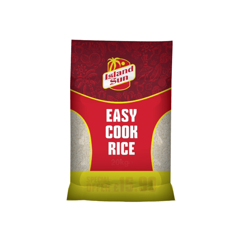 ISLAND SUN EASY COOK RICE 20KG