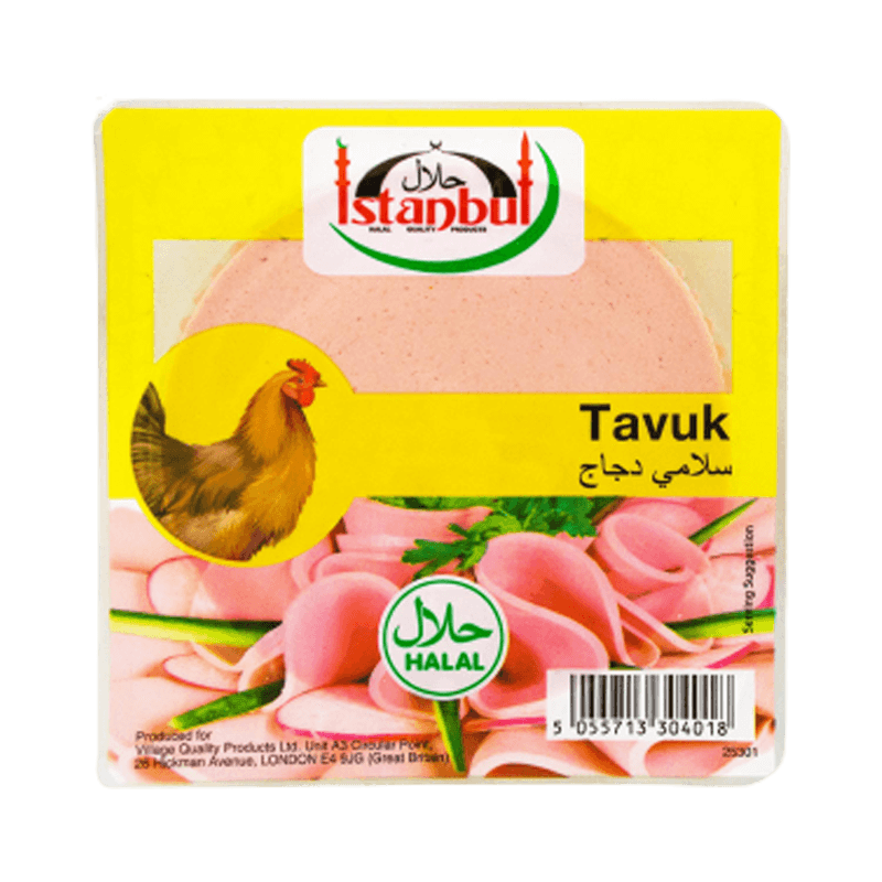 ISTANBUL SLICED CHICKEN SALAMI 12X200GM