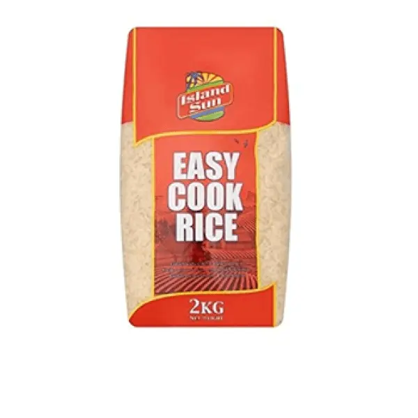 ISLAND SUN EASY COOK RICE 6X2KG PM-£3.49
