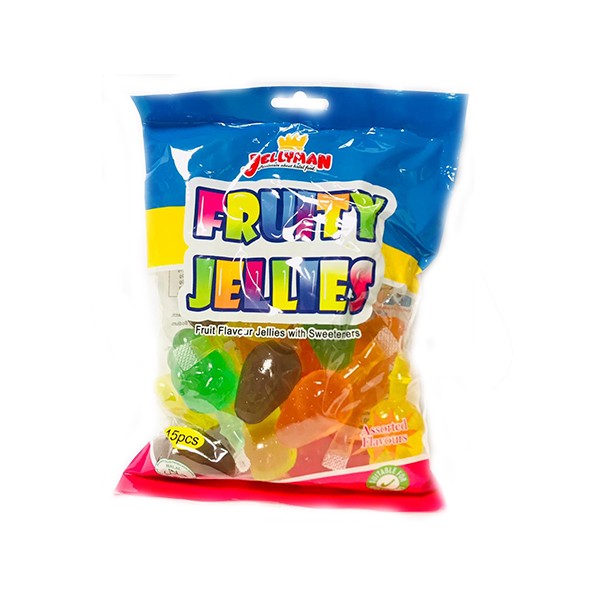JELLY MAN FRUITY JELLY MIXED 20X15PC