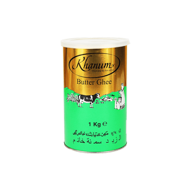 KHANUM BUTTER GHEE 12X1KG